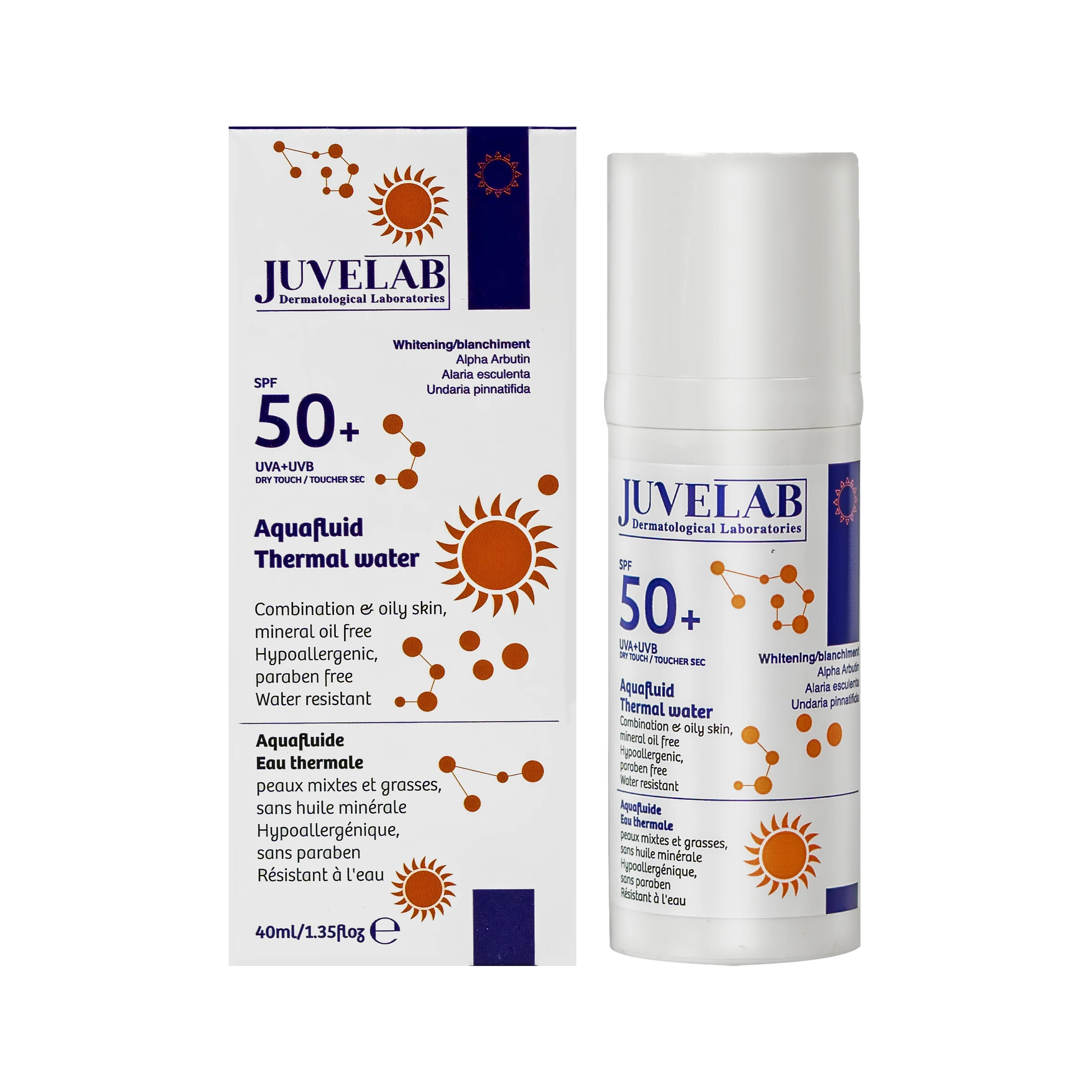 ⭐ توصية د. جزائر جوفيلاب واقي شمس مبيّض SPF 50+ ٤٠ مل
